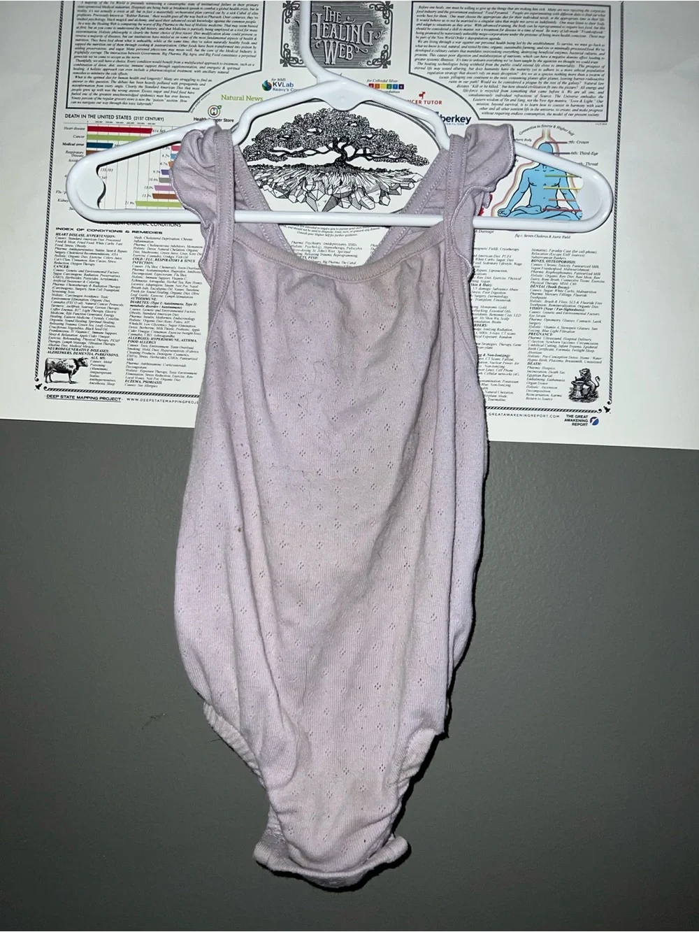 Garanimals Lilac Eyelet Ballet Leotard